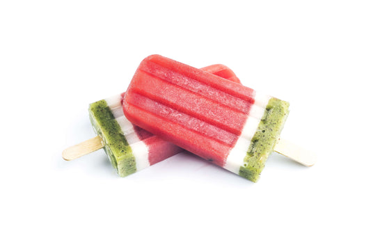 Watermelon Coconut Milk Pops 