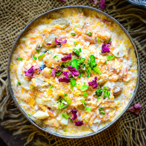 Carrot Pistachio Kheer